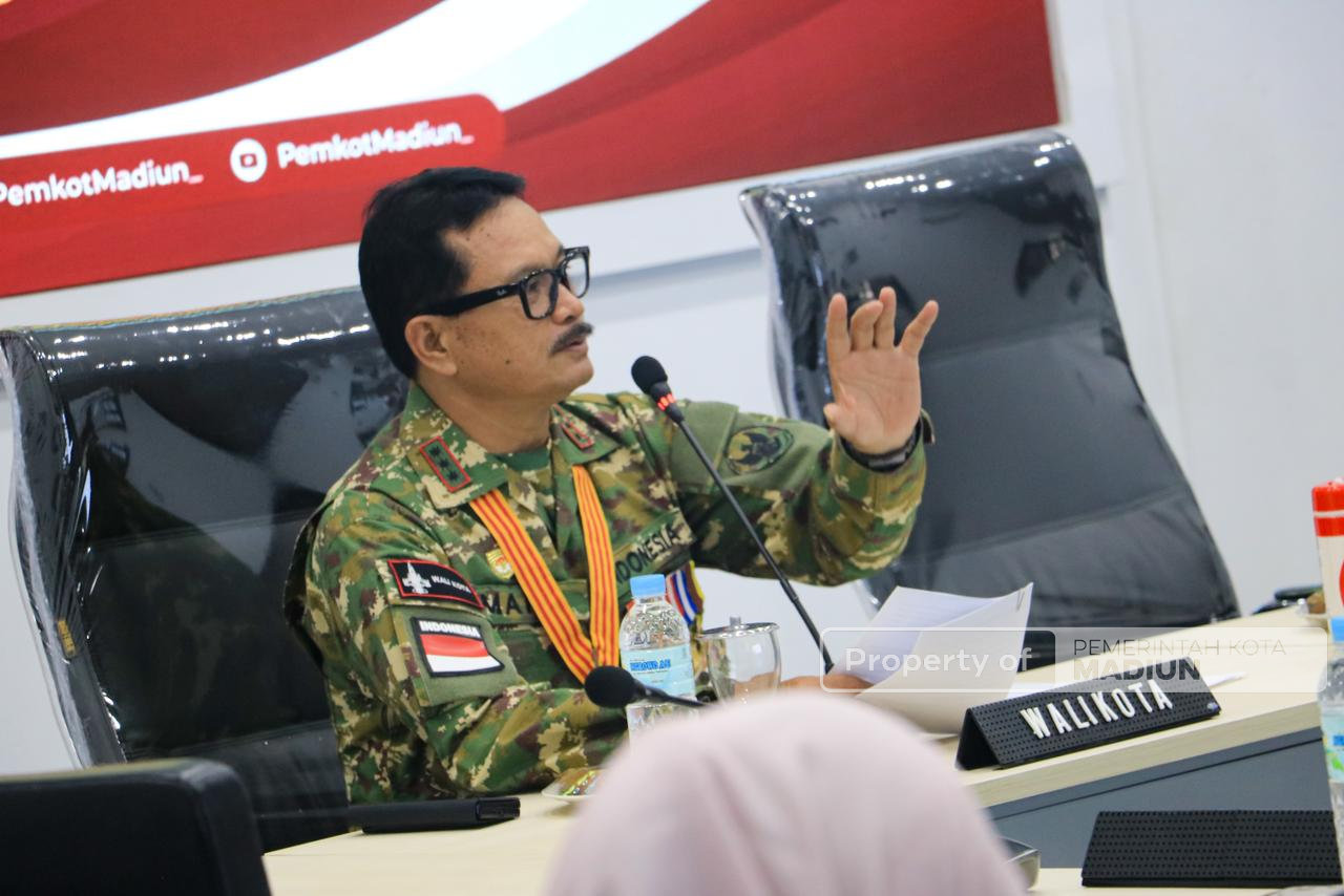 Gelar Rapat Koordinasi, Wali Kota Madiun Dorong Penguatan KKMP sebagai Penggerak Ekonomi Kerakyatan