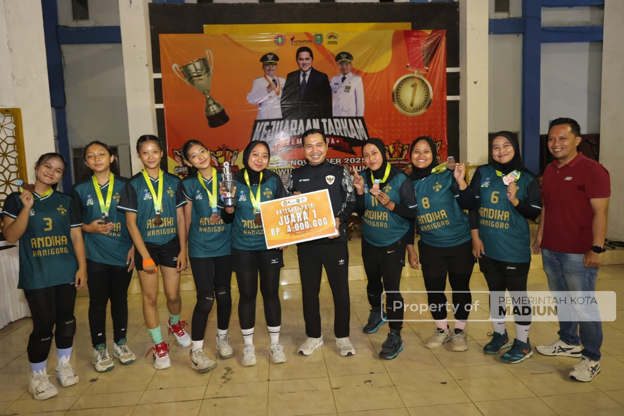 Tutup Tarkam 2025, Wawali Harap Tahun Depan Kota Madiun Jadi Tuan Rumah Nasional