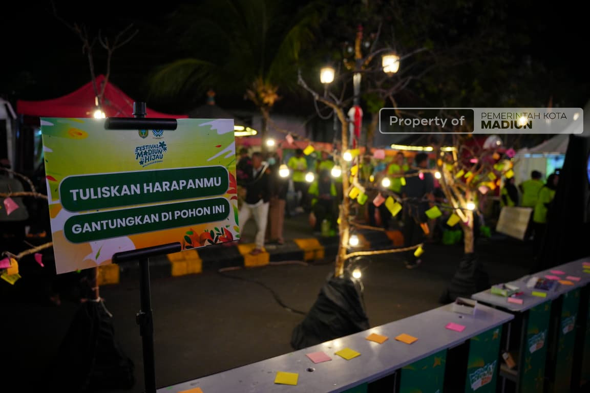 Hadirkan Festival Madiun Hijau, Plt Wali Kota Ajak Masyarakat Sukseskan Zero Waste 2027