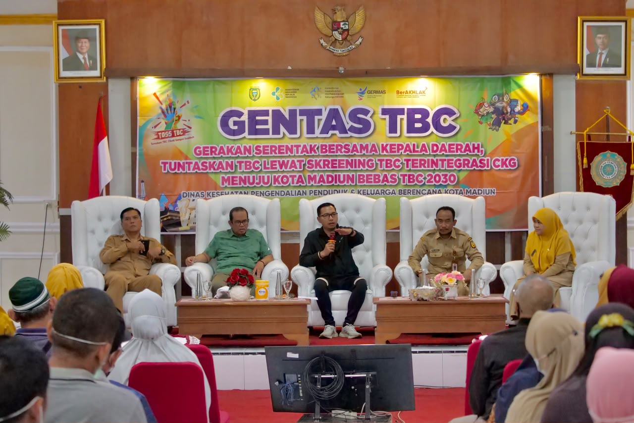 Madiun Kejar Target Bebas TBC 2030, Skrining Diperluas hingga Keluarga dan Tetangga