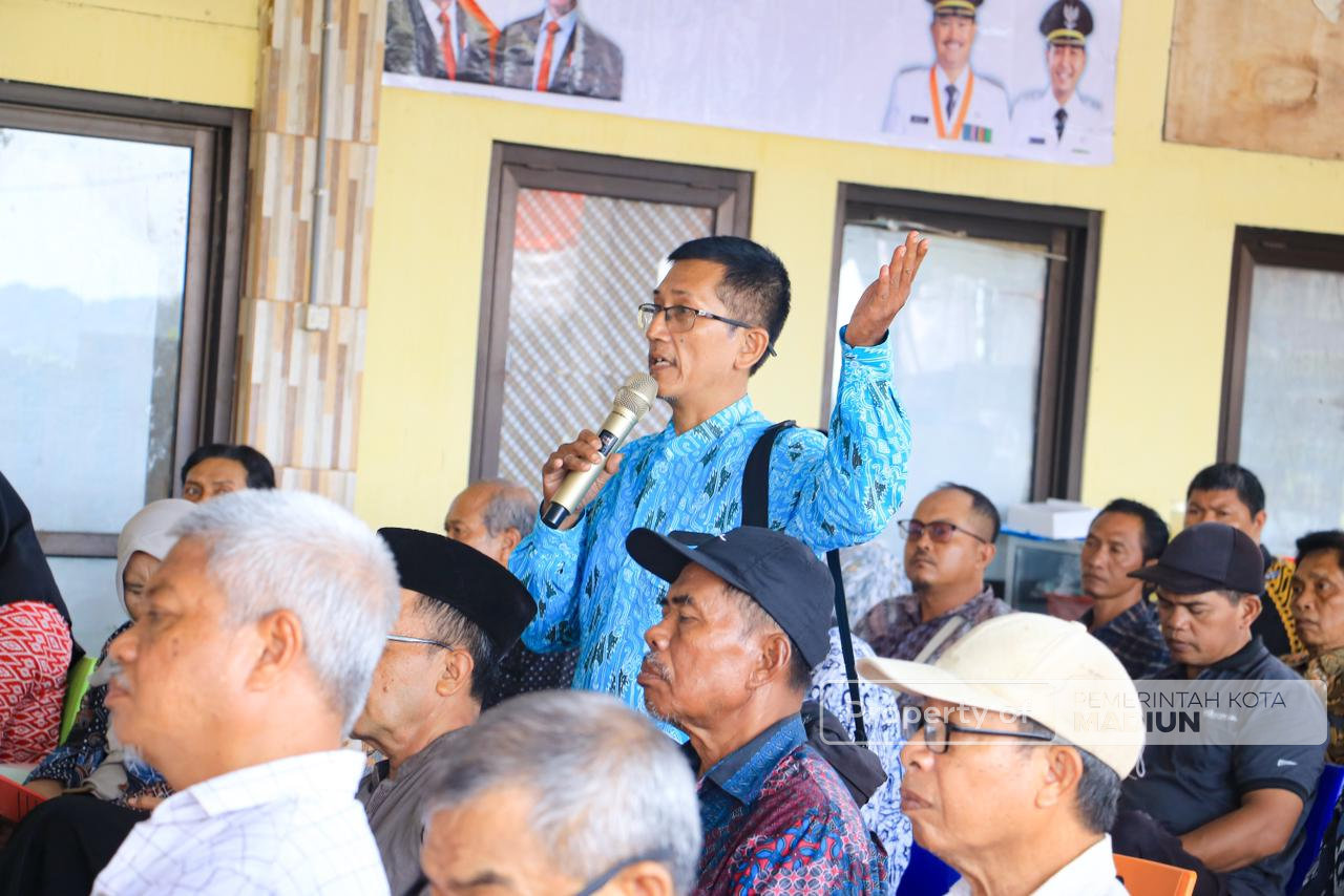 Wali Kota Madiun Hadiri Musrenbang di Empat Kelurahan, Warga Sampaikan Beragam Usulan Pembangunan