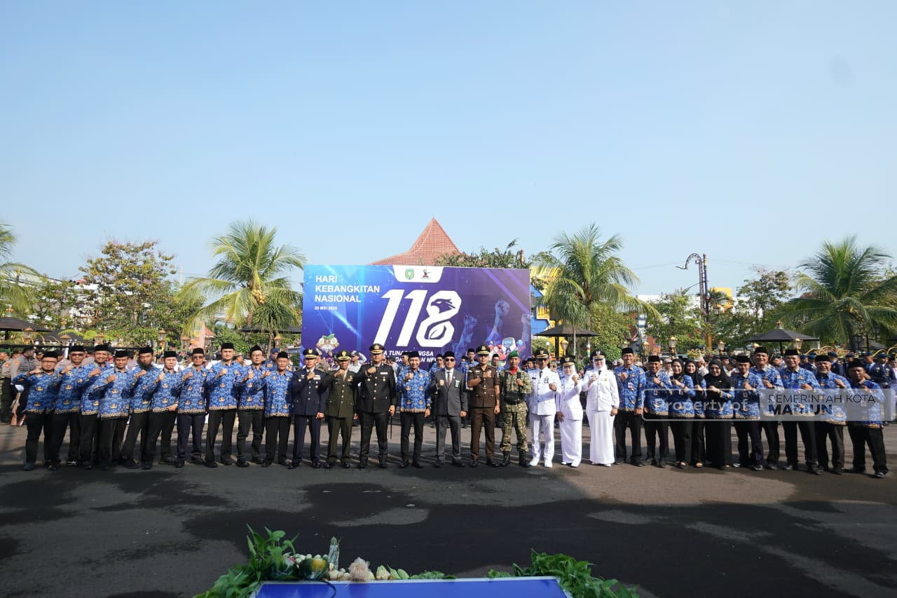 Peringati Harkitnas, Plt Wali Kota Madiun: Jangan Hanya Mengenang Sejarah, Tetapi Juga Menumbuhkan Semangat Para Pejuang Terdahulu
