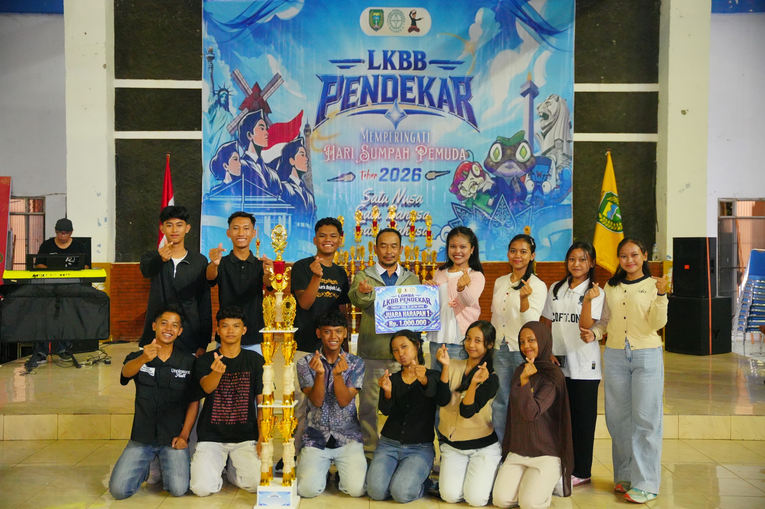 Bukan Sekadar Baris-Berbaris, LKBB Pendekar Tanamkan Tanggung Jawab dan Kerja Sama Tim