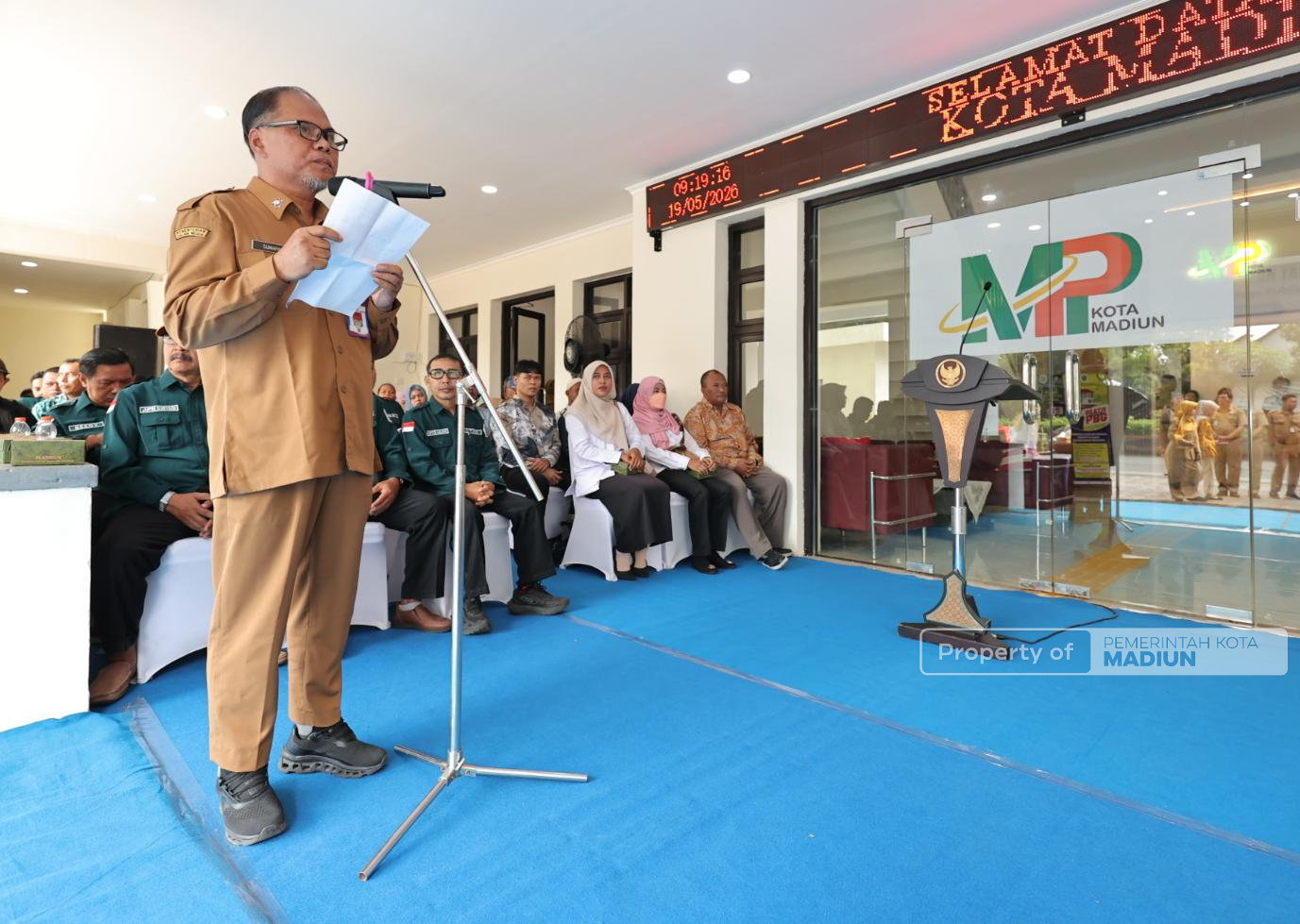 Soft Launching MPP, Plt Wali Kota Madiun Tegaskan Seluruh Perizinan Harus Cepat dan Terintegrasi