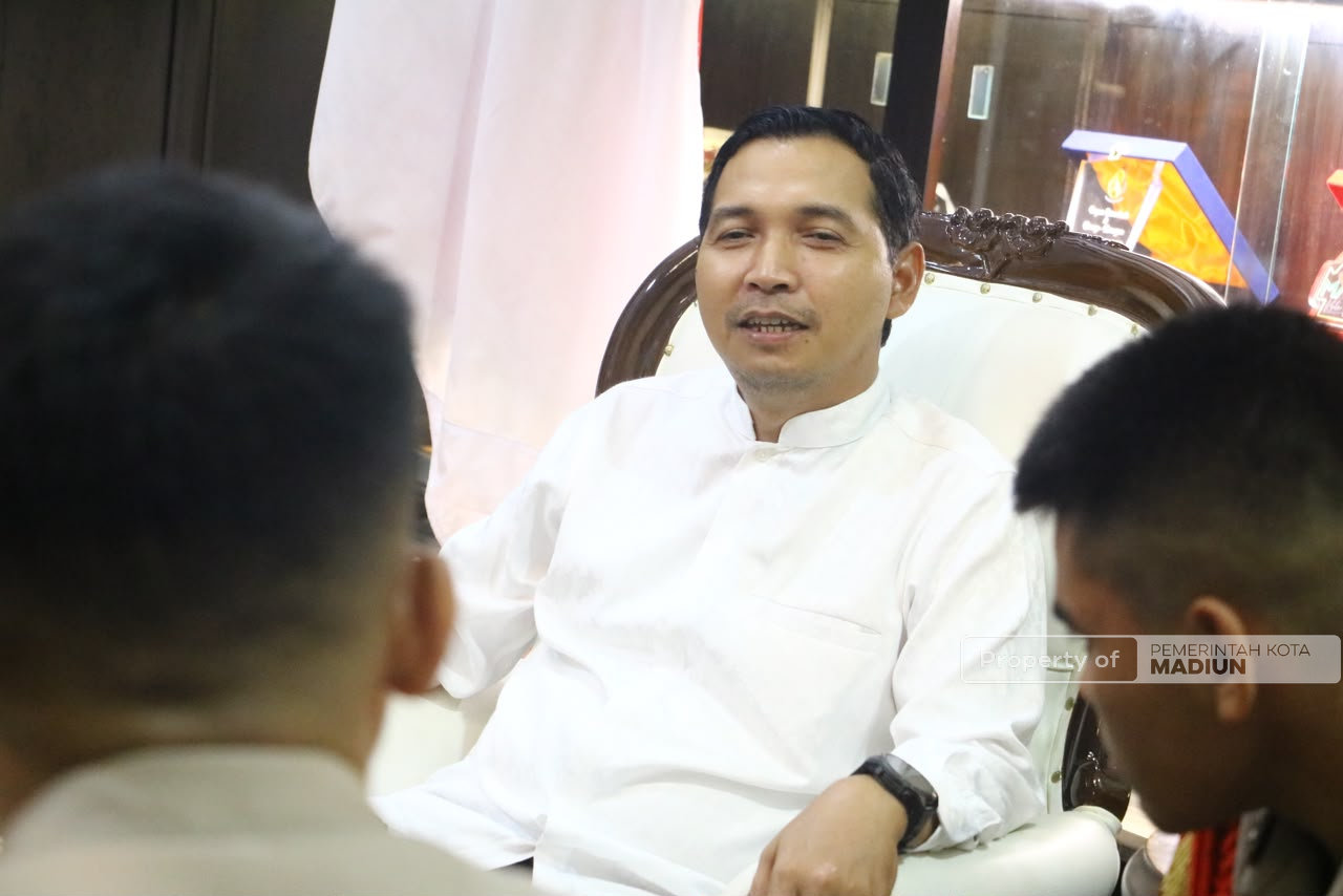 Plt Wali Kota Madiun Terima Taruna Akpol, Bawa Cerita Positif dari Kota Pendekar