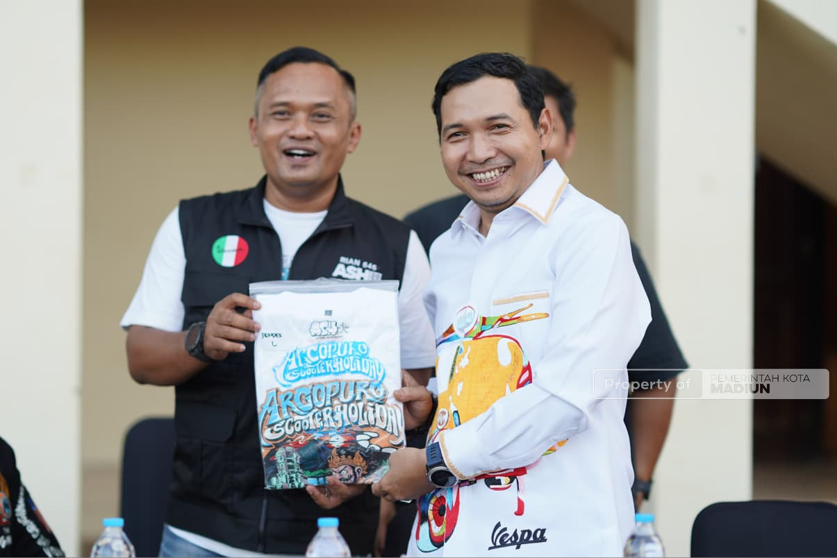 Black Scooter Gagak Rimang Jadi Pembuka Rangkaian HUT ke-108 Kota Madiun