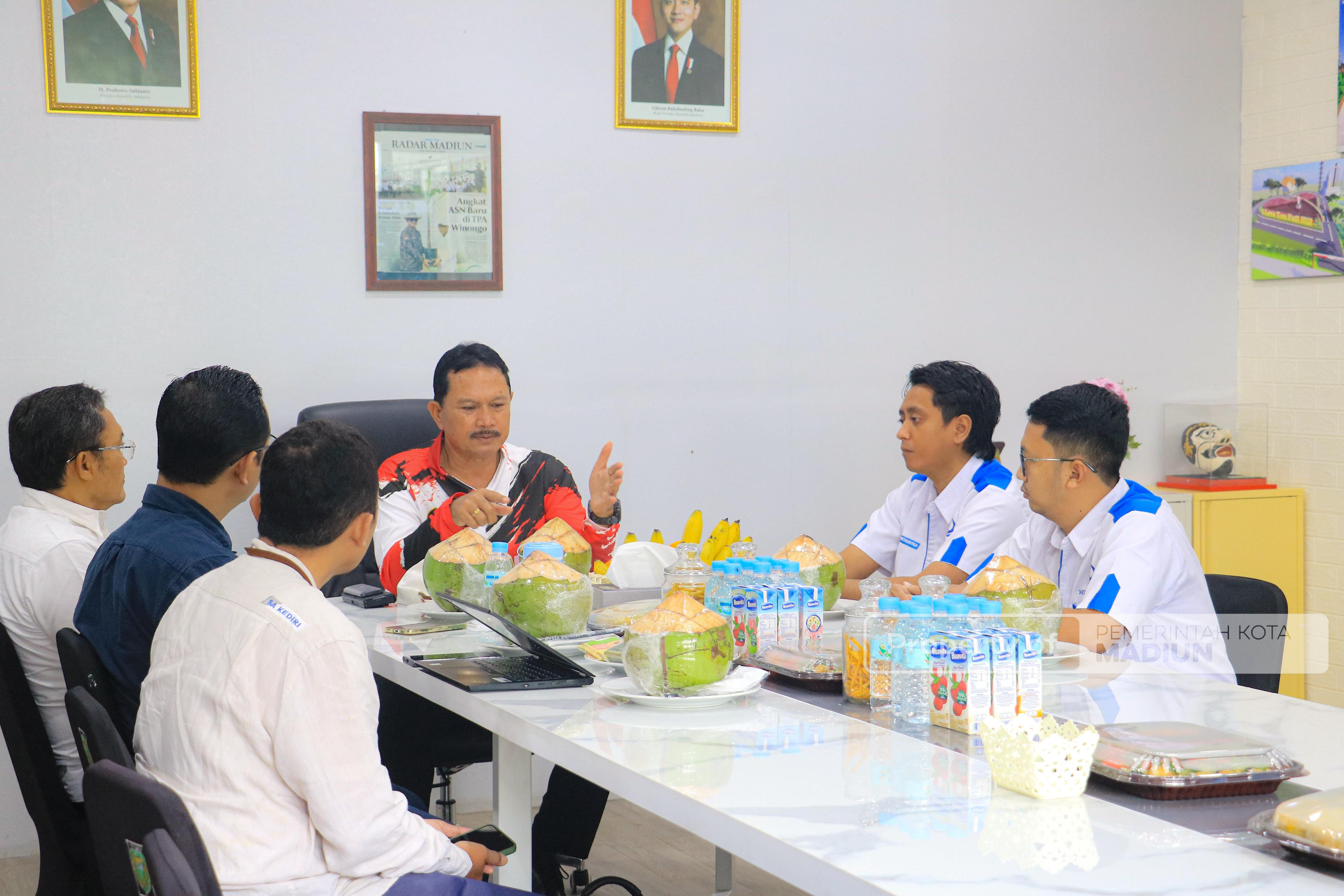 Terima Audiensi Pertamina dan Hiswana Migas, Wali Kota Madiun Bahas Penguatan Suplai LPG 3 Kg
