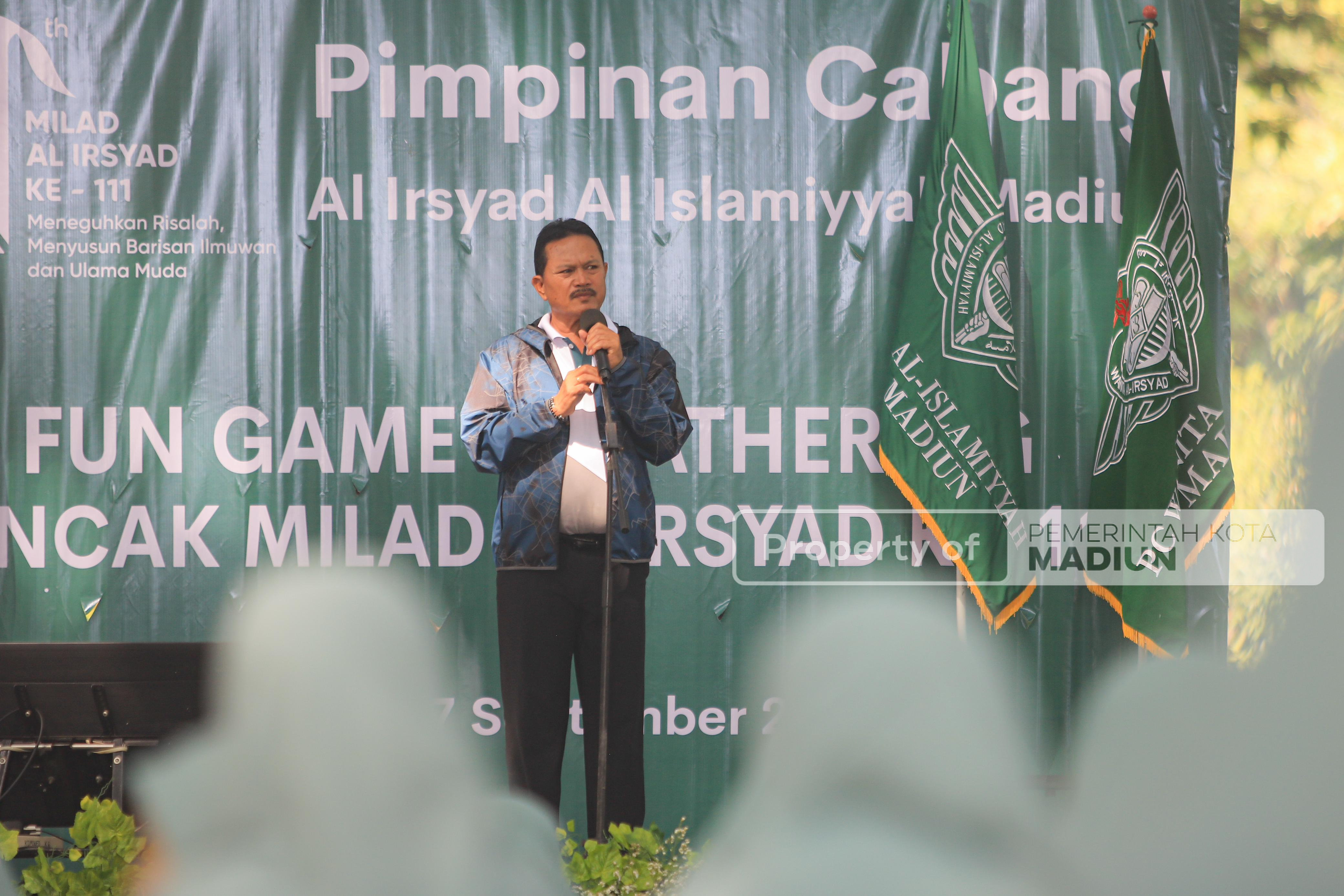 Hadiri Fun Game Gathering Milad-111 Tahun, Wali Kota Madiun Apresiasi Kiprah Al Irsyad di Dunia Pendidikan