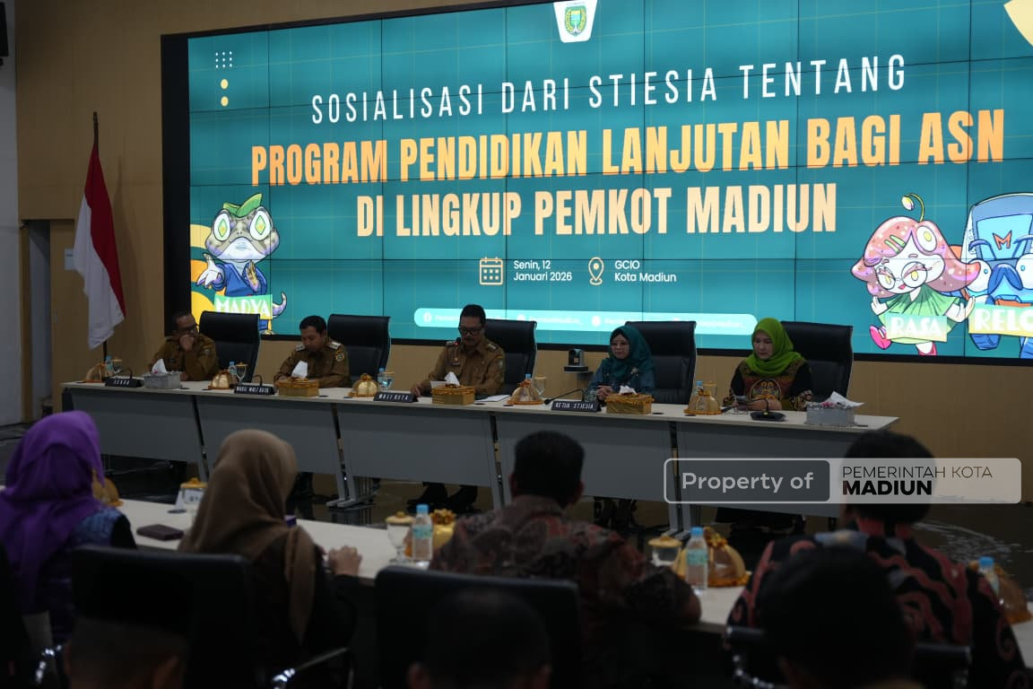 Tingkatkan Kualitas ASN, Wali Kota Madiun Gandeng STIESIA Surabaya Pacu Pendidikan Lanjutan
