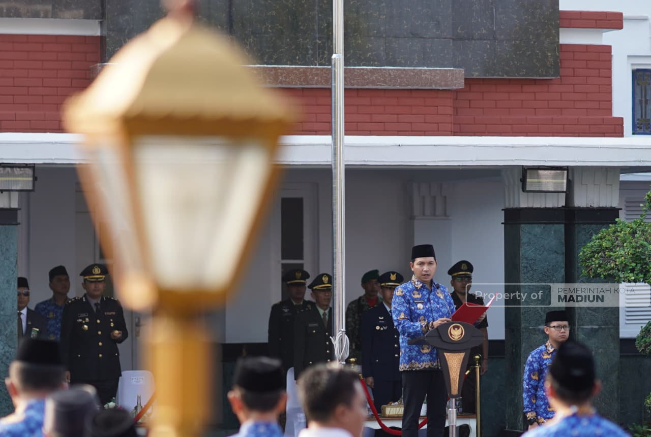 Peringati Harkitnas, Plt Wali Kota Madiun: Jangan Hanya Mengenang Sejarah, Tetapi Juga Menumbuhkan Semangat Para Pejuang Terdahulu