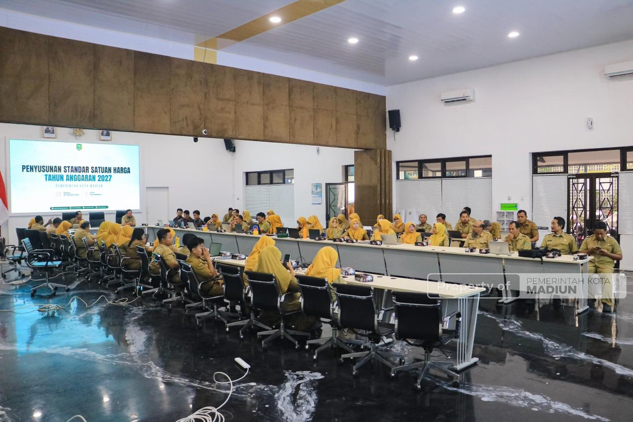 Matangkan Perencanaan Belanja 2027, BKAD Kota Madiun Susun Standar Satuan Harga