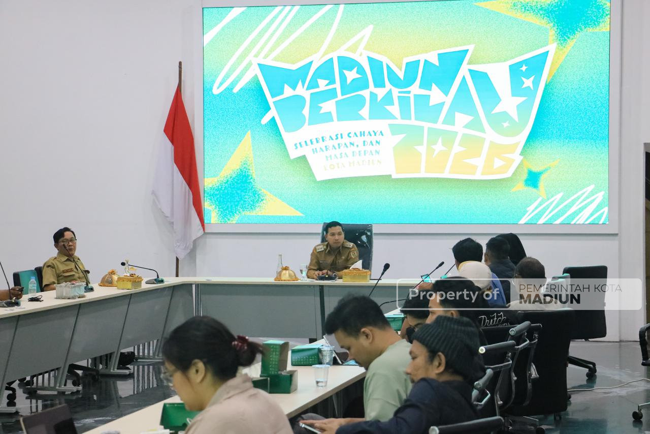 Gelar Rapat Koordinasi, Pemkot Madiun Matangkan Persiapan Event Pergantian Tahun “Madiun Berkilau”