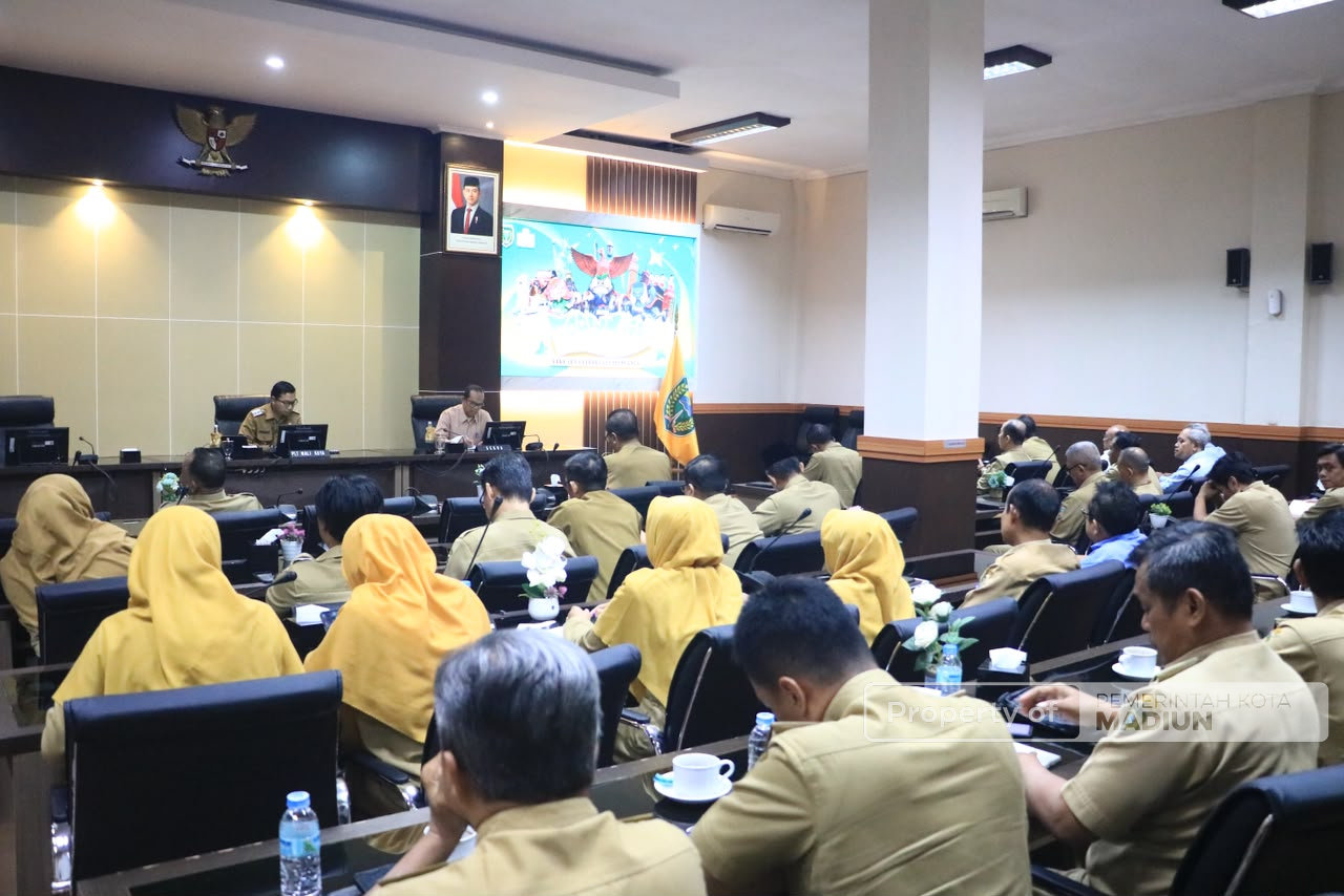 Pimpin Rapat Dinas, Plt Wali Kota Minta Jajaran Perkuat Koordinasi dan Fokus Jalankan Program