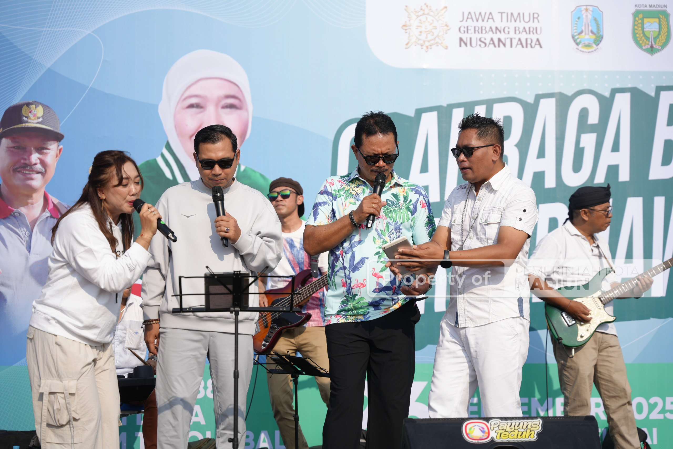Peringati Haornas ke-42, Senam Bareng Gubernur Jatim Diikuti Ribuan Peserta