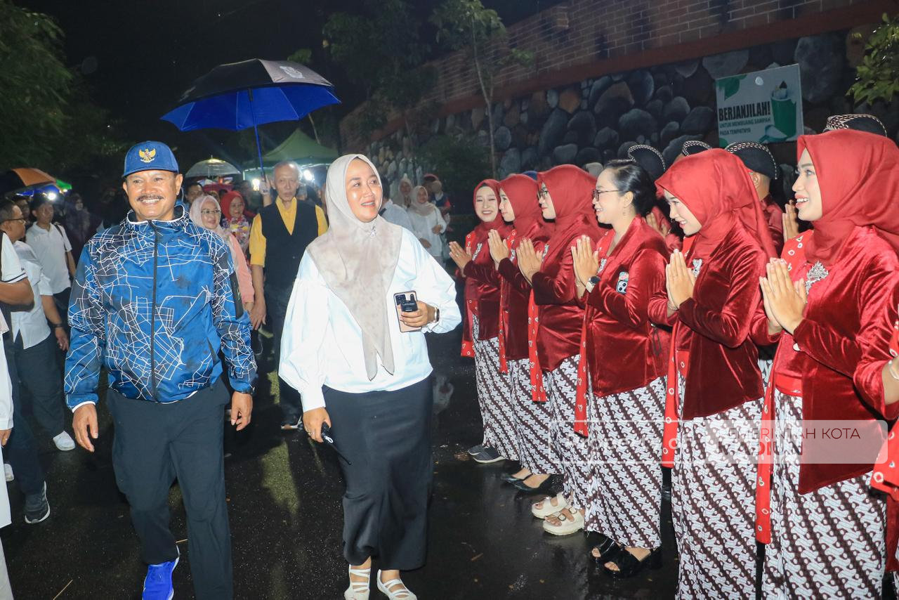 Hadiri Bantaran Night Culinary, Wali Kota Madiun Tekankan Kebersihan Fasilitas Umum
