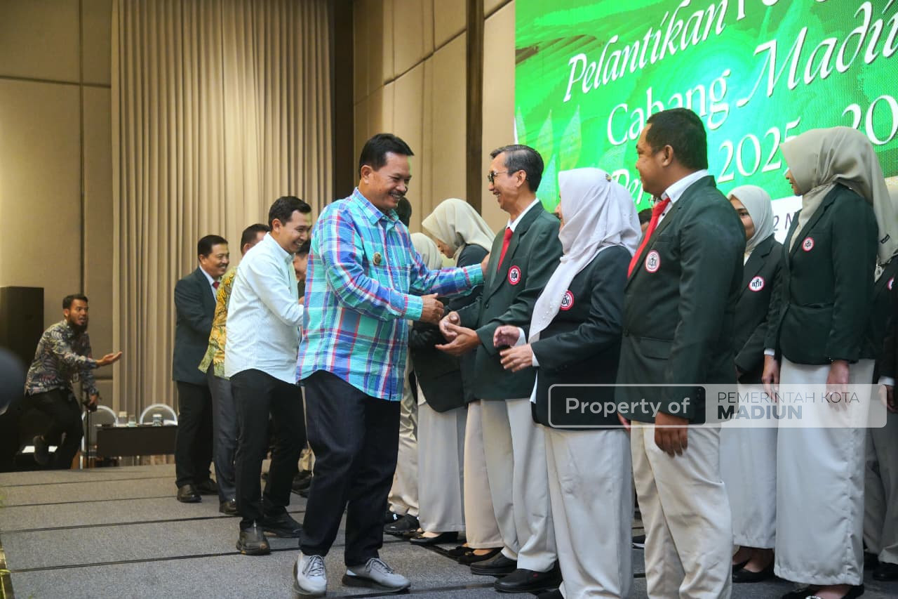 Hadiri Pelantikan Pengurus IDI Cabang Madiun, Dr. Maidi Tekankan Kolaborasi Wujudkan Kota Madiun Maju Mendunia