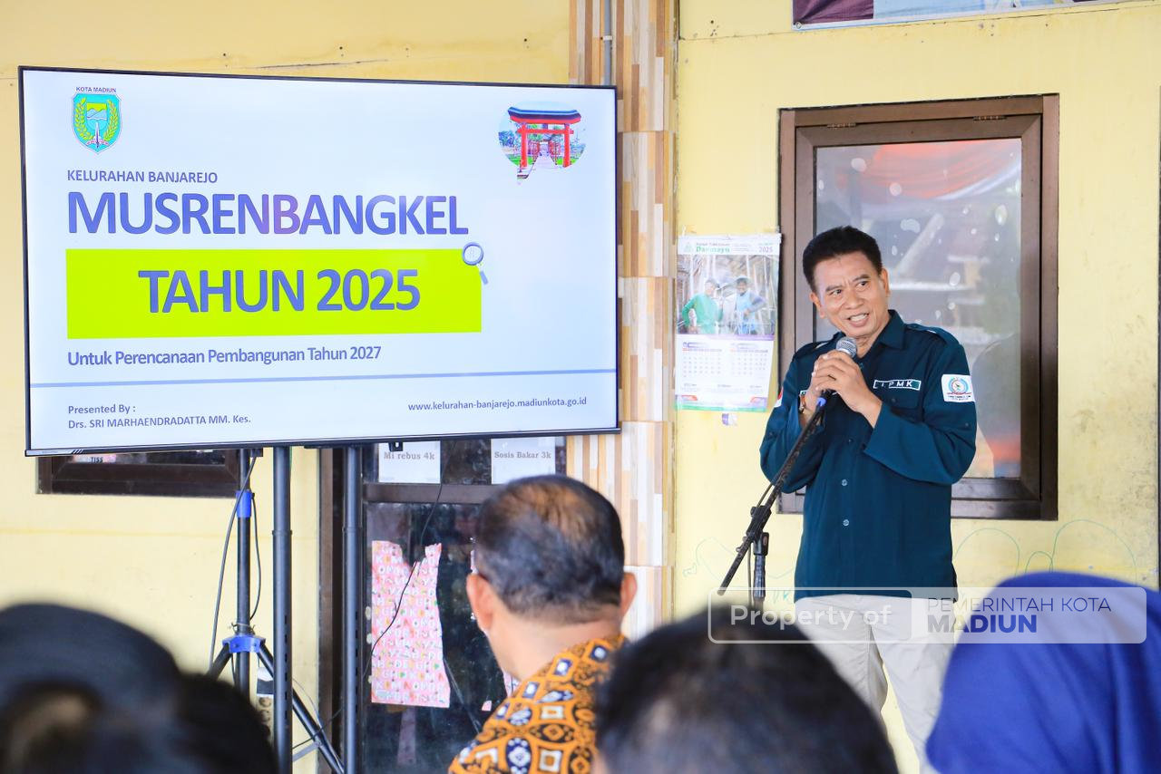 Wali Kota Madiun Hadiri Musrenbang di Empat Kelurahan, Warga Sampaikan Beragam Usulan Pembangunan
