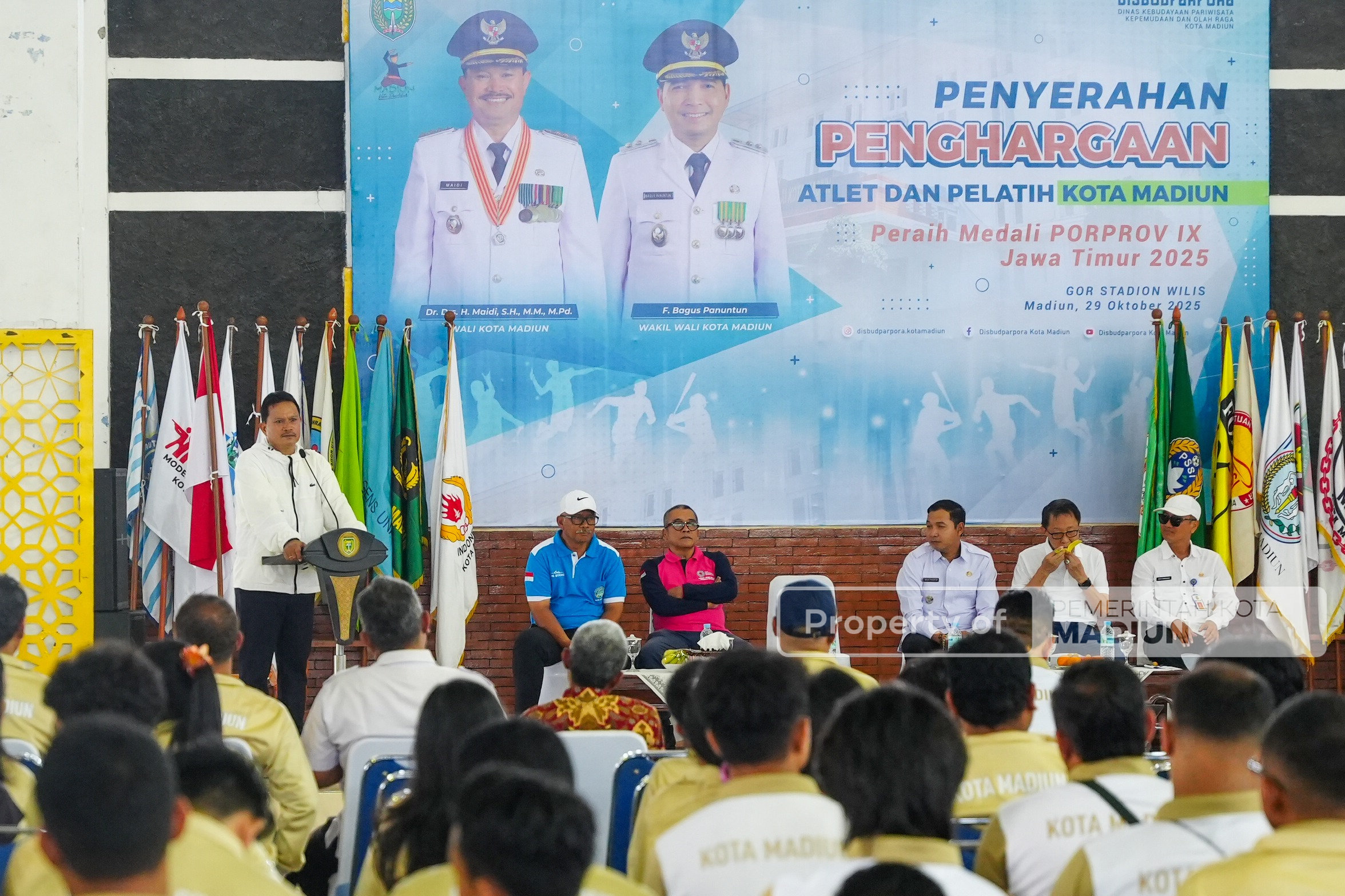 Wali Kota Dr. Maidi Apresiasi Atlet Berprestasi, Pemkot Madiun Juga Bakal Tingkatkan Fasilitas Olahraga