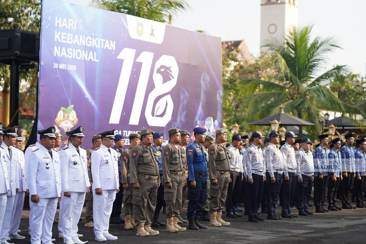 Peringati Harkitnas, Plt Wali Kota Madiun: Jangan Hanya Mengenang Sejarah, Tetapi Juga Menumbuhkan Semangat Para Pejuang Terdahulu
