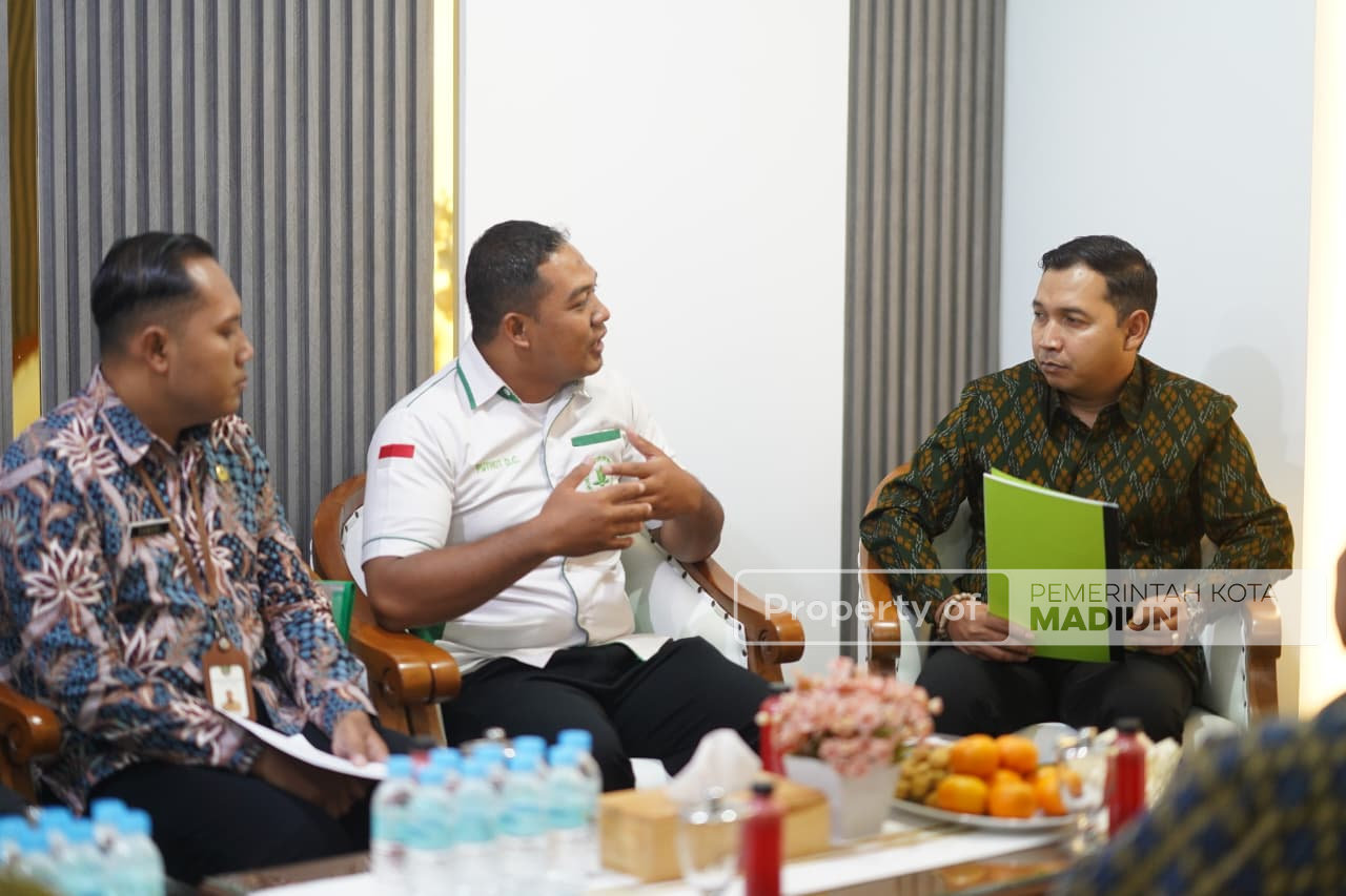 Wakil Wali Kota Madiun Terima Dua Audiensi, Bahas Persiapan Sejumlah Lomba dan Beri Apresiasi kepada Penyelenggara