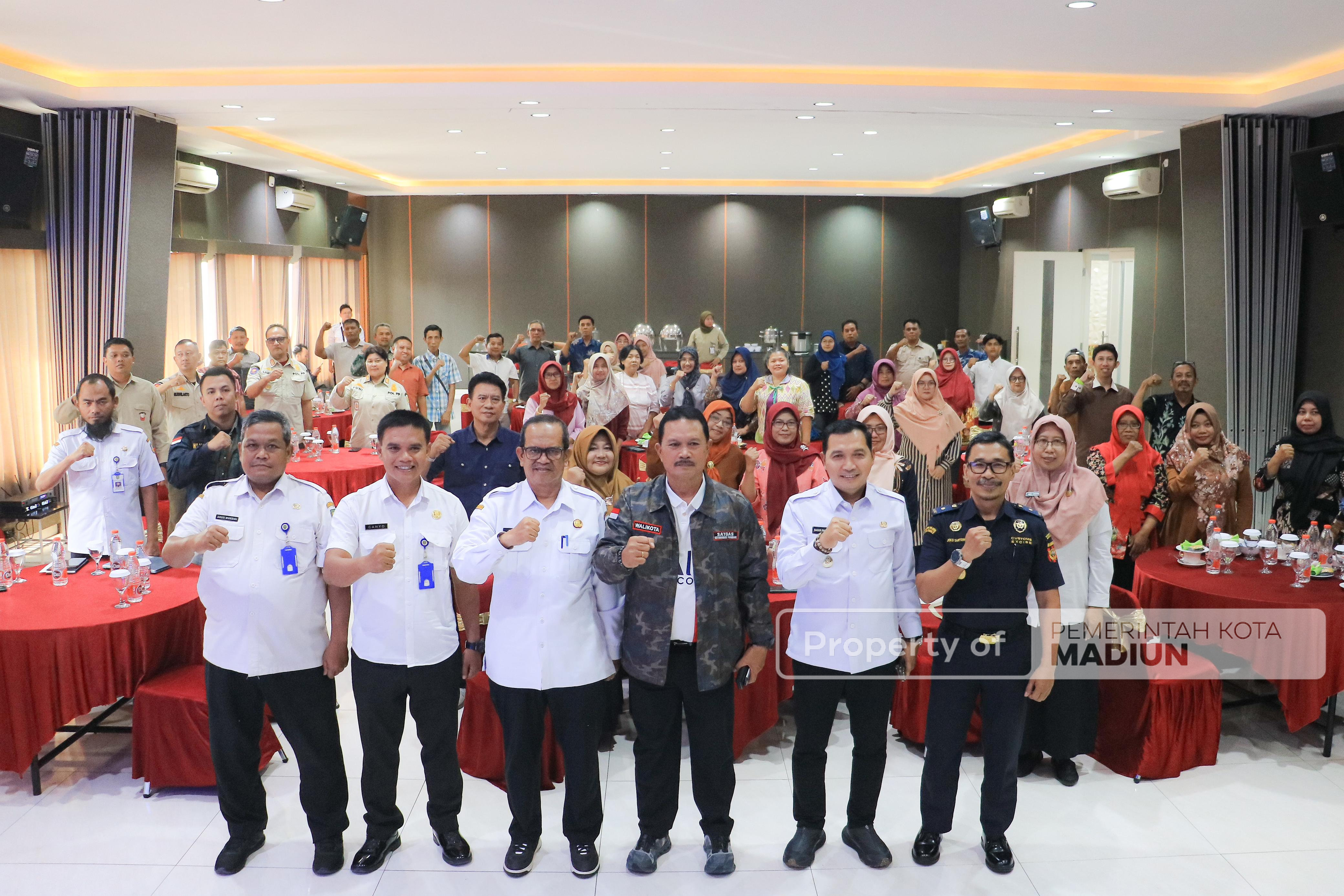 Sosialisasikan Peraturan Pengawasan BKC, Wali Kota Madiun: BKC Ilegal Merugikan Negara!