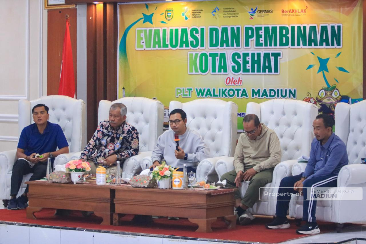Evaluasi Kota Sehat, Plt Wali Kota Tekankan Dampak Nyata dan Kesiapan Lapangan