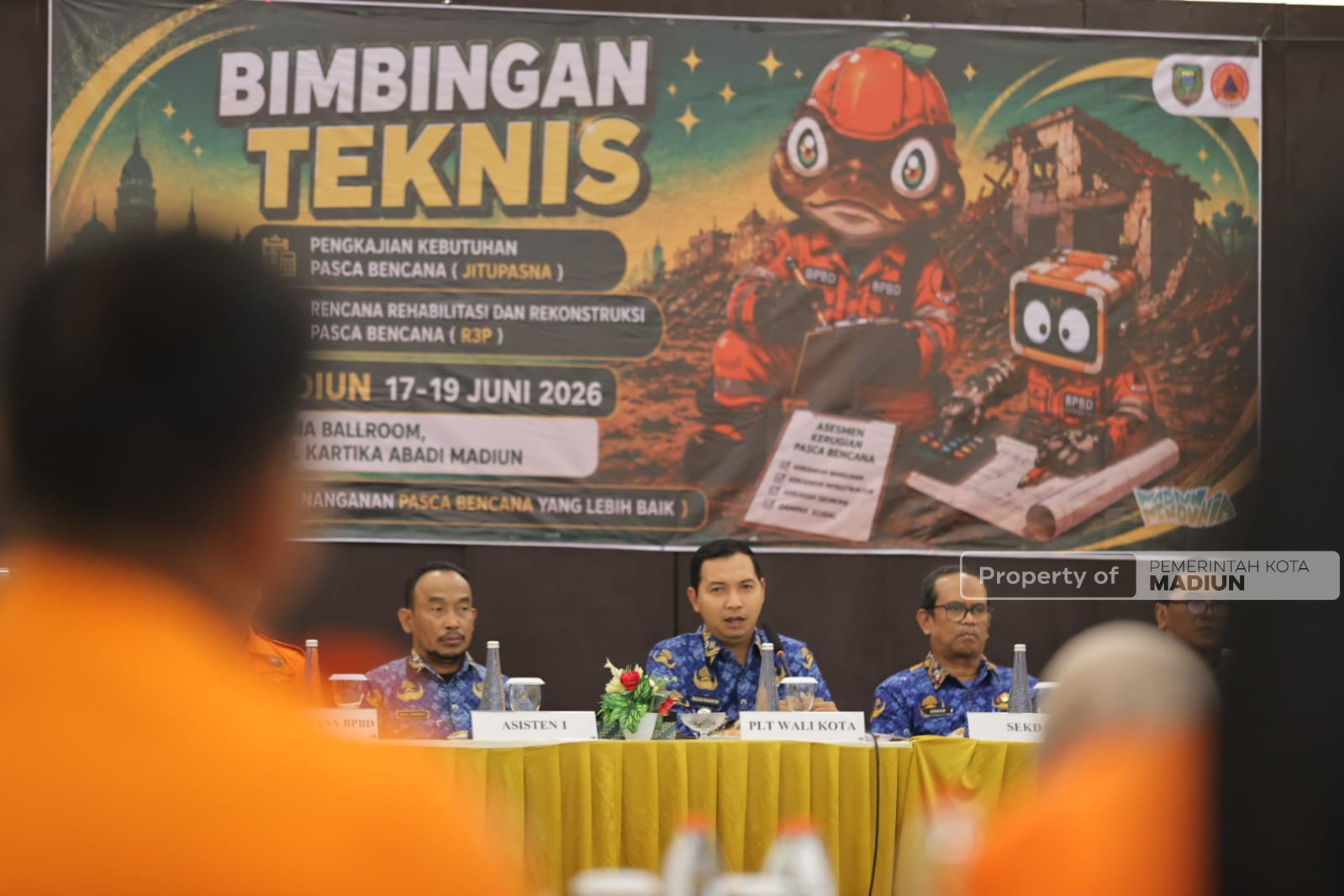Buka Bimtek Jitupasna dan R3P, Plt Wali Kota Tekankan Perencanaan Pascabencana Harus Detail dan Tepat Sasaran