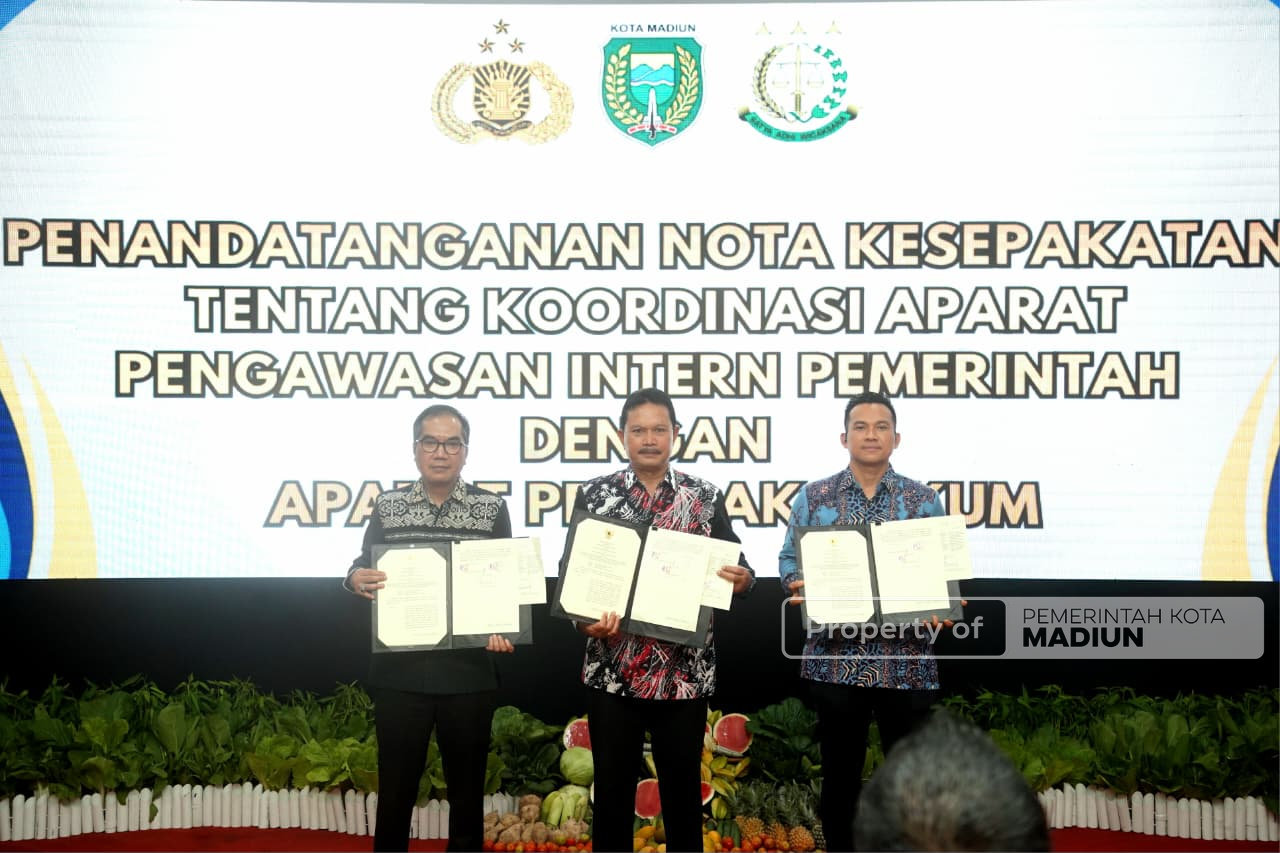 Perkuat Sinergi Forkopimda, Wali Kota Madiun Tegaskan Komitmen Majukan Kota