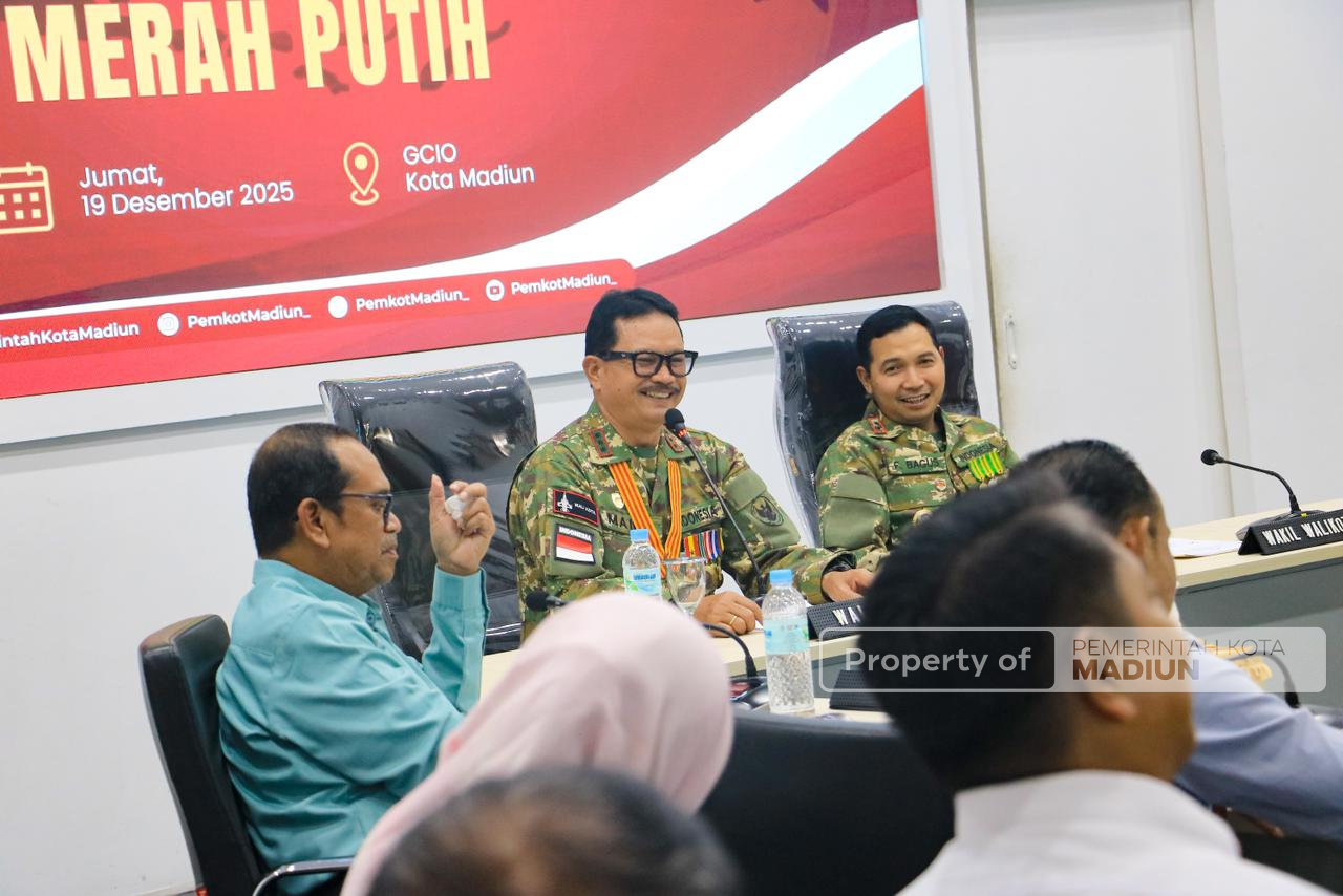 Gelar Rapat Koordinasi, Wali Kota Madiun Dorong Penguatan KKMP sebagai Penggerak Ekonomi Kerakyatan