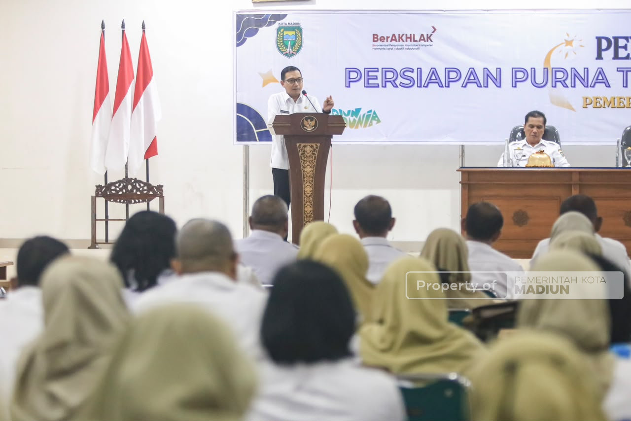 Bekali ASN Jelang Purna Tugas, Plt Wali Kota Madiun: Pengabdian Tidak Berakhir Saat Pensiun