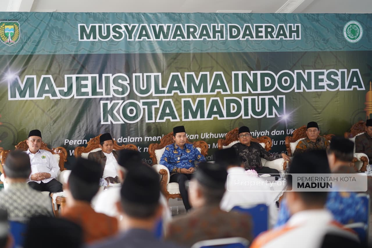 Wakil Wali Kota Buka Musda MUI Kota Madiun, Tegaskan Peran Strategis MUI dalam Pembinaan Umat