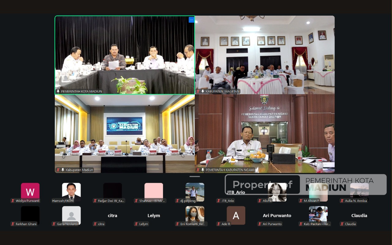 Pemkot Madiun Usulkan Proyek Strategis Daerah dalam Rakor dengan Kemenko IPK