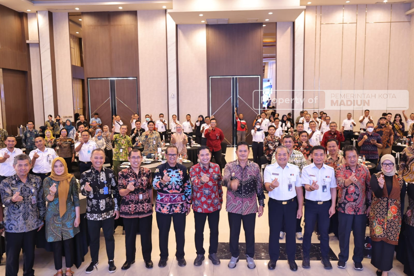 Sinergi Majukan Pariwisata, Wali Kota Madiun Hadiri Peluncuran Railtour Jawa Timur