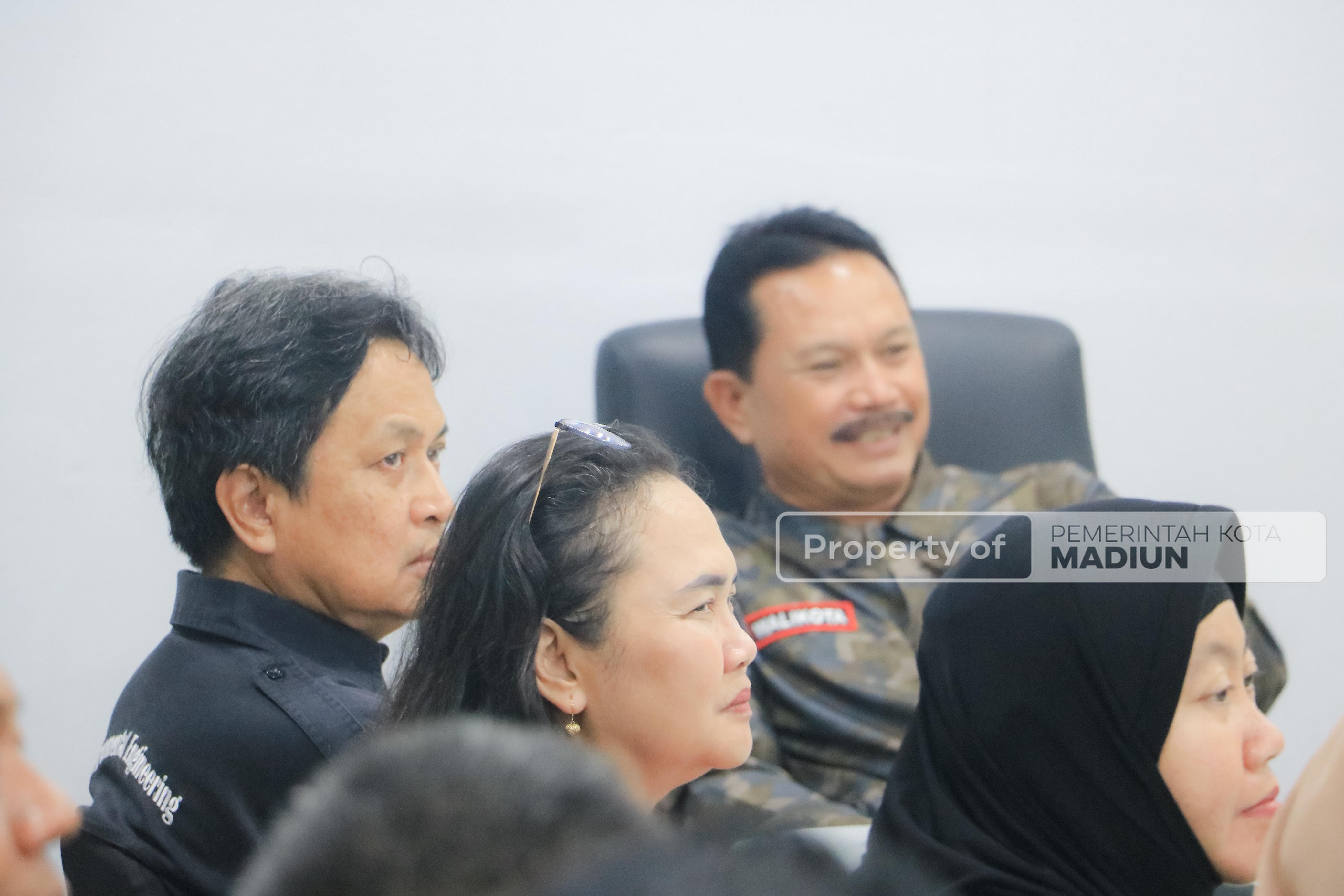 Terima Audiensi BBWSB Solo dan Tim ITS,  Wali Kota Madiun Bahas Pengembangan Kota dan Peningkatan SDM