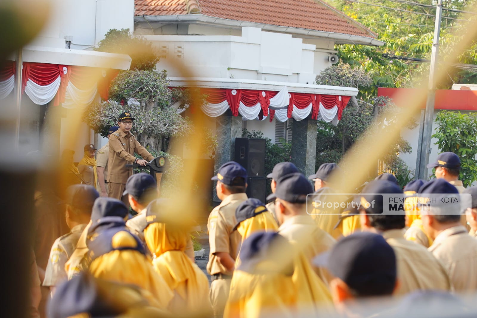 Pimpin Apel Pejabat, Plt Wali Kota Madiun Pesan Kekompakan dan Kinerja Terus Dijaga