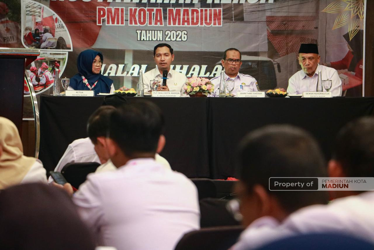 Hadiri Halal Bihalal PMI, Pemkot Perkuat Sinergi Misi Kemanusiaan