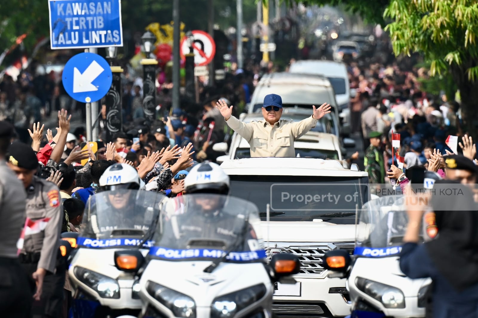 Plt Wali Kota Madiun Hadiri Peresmian 1.061 KDKMP Nasional di Nganjuk