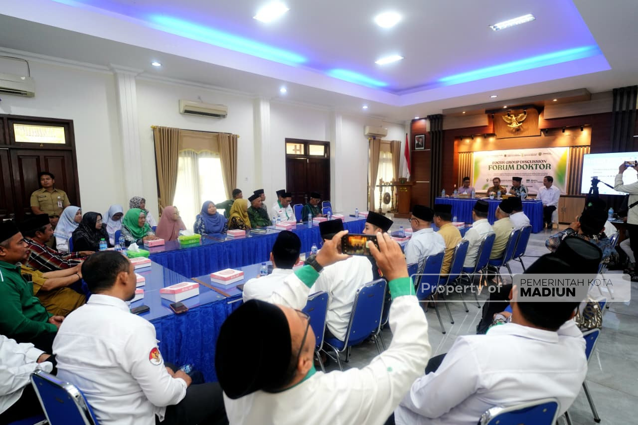 FGD Forum Doktor, Plt Wali Kota Perkuat Sinergi dengan ISNU dalam Pembangunan Kota Madiun