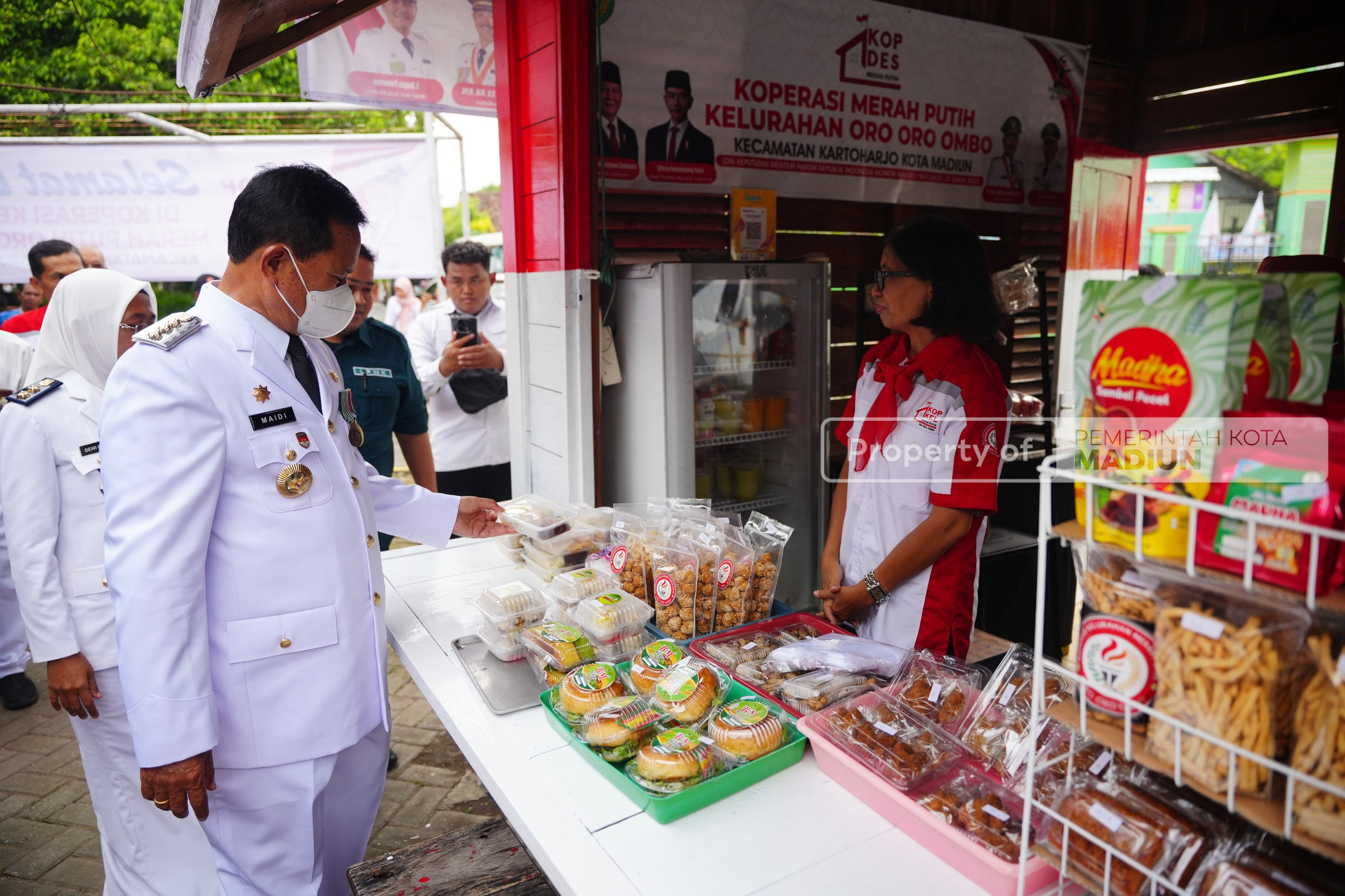 KMP Oro-Oro Ombo Diresmikan, Wali Kota Dr. Maidi: KMP Harus Bawa Kesejahteraan