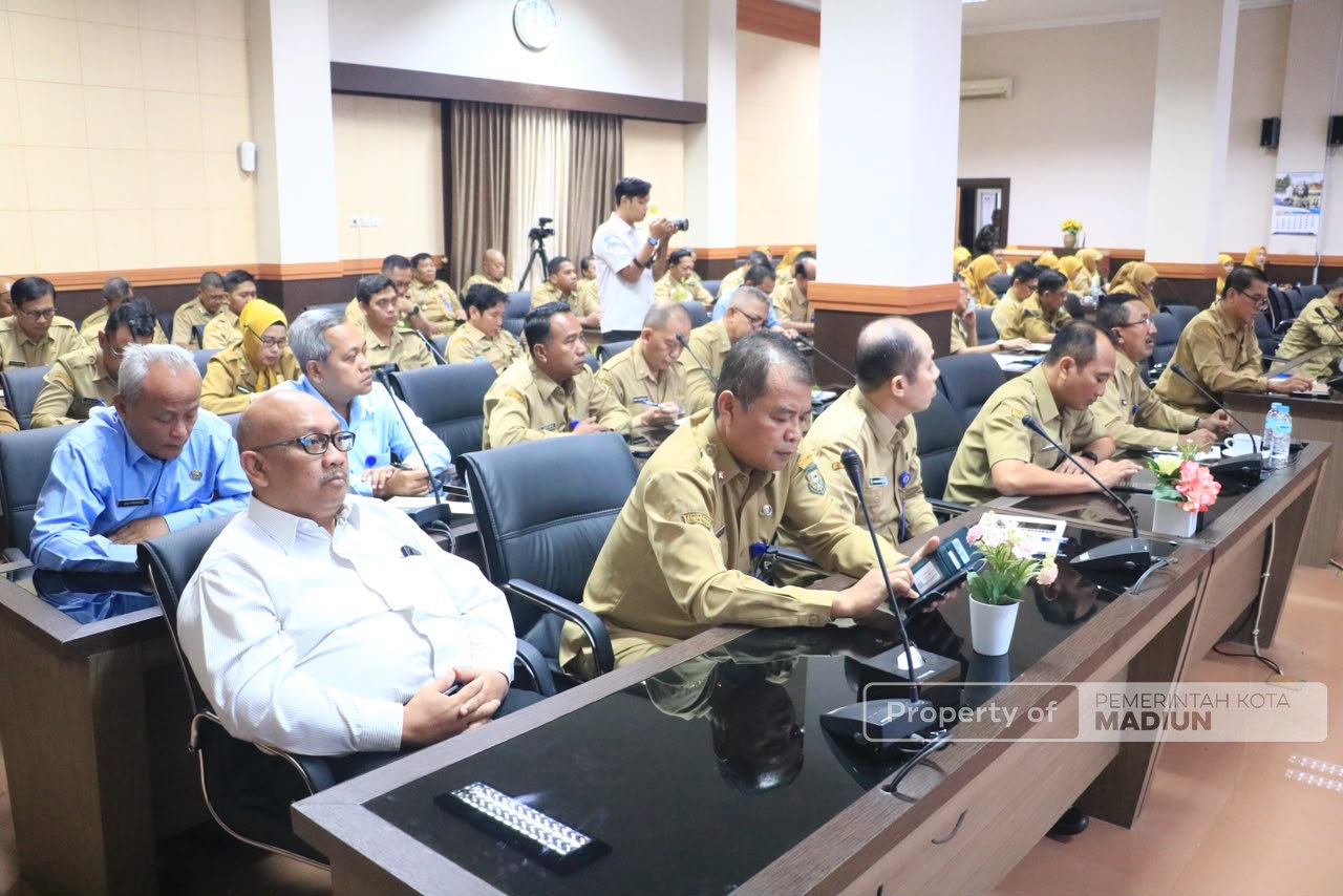 Pimpin Rapat Dinas, Plt Wali Kota Minta Jajaran Perkuat Koordinasi dan Fokus Jalankan Program