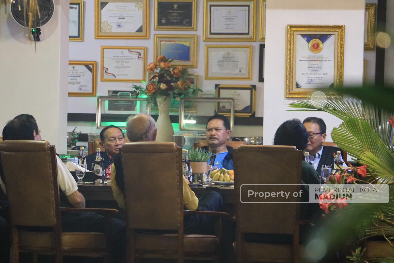 Wujudkan Tata Kelola Inovatif, Wali Kota Madiun Perkuat Sinergi Bersama Puluhan Profesor Unair