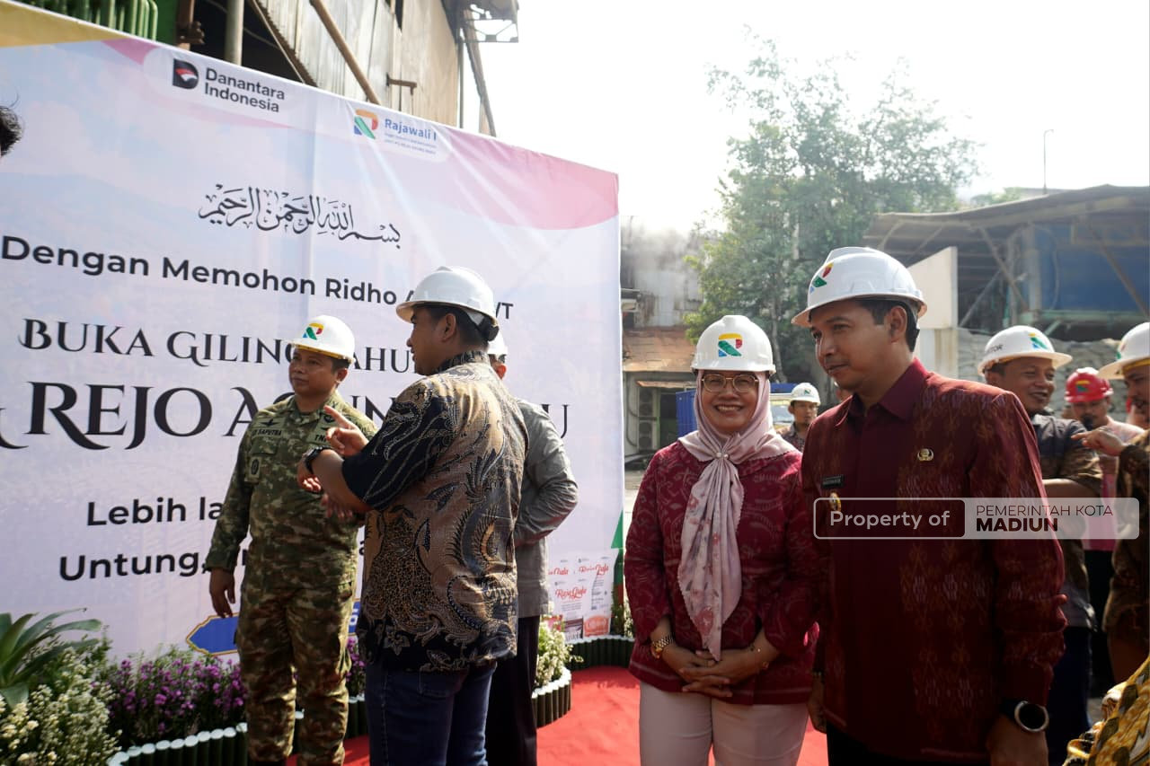 Masa Giling PG Rejo Agung 2026 Dimulai, Plt Wali Kota Dorong Penguatan Ekonomi dan Pariwisata