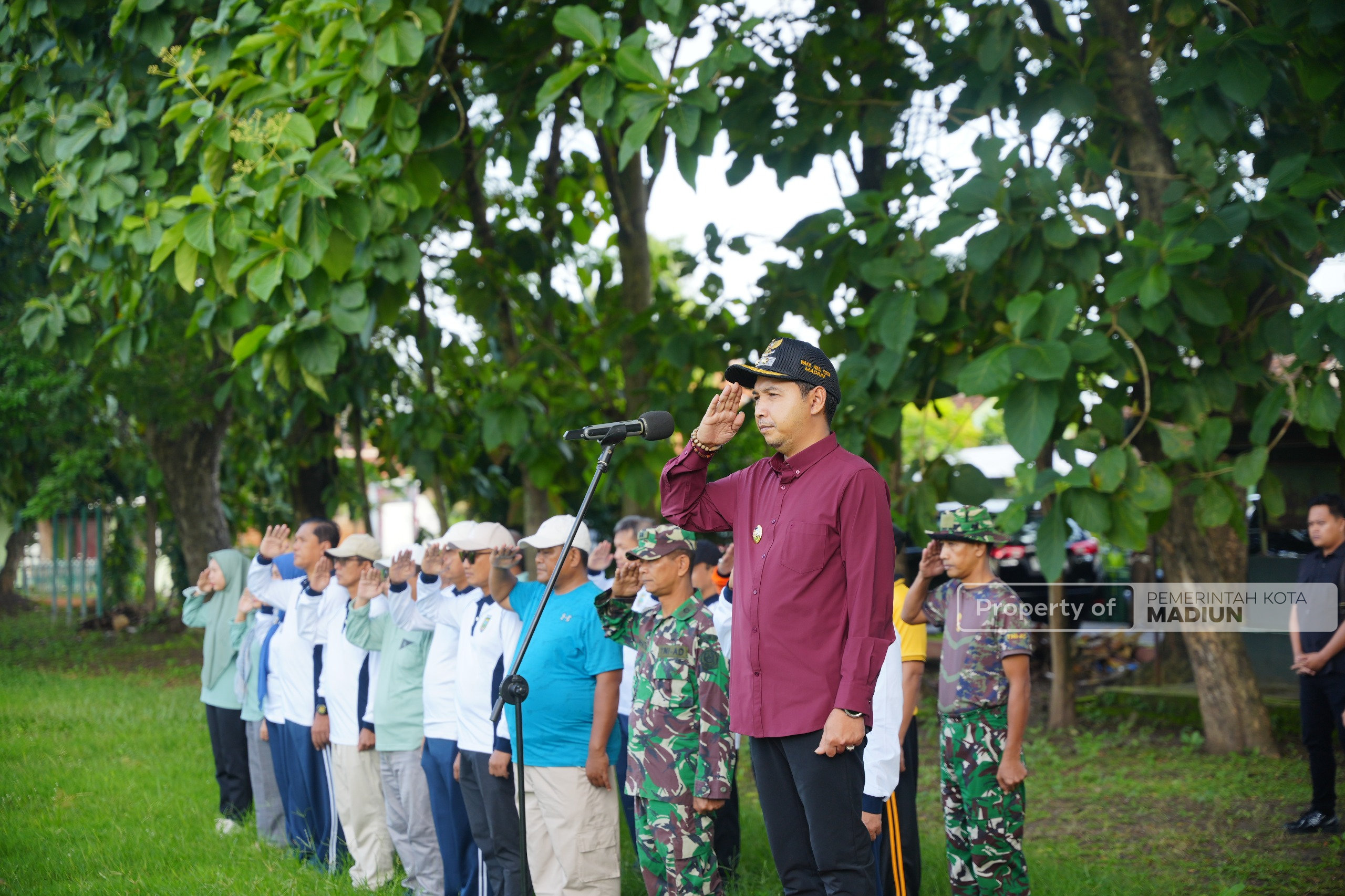 Wujudkan Indonesia ASRI, Pemkot Gelar Kurve Bersama TNI-Polri