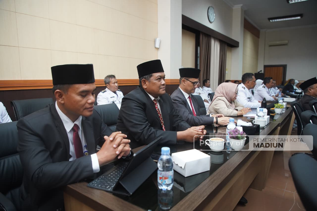 Rapat Dinas Pejabat, Wali Kota Madiun Ingatkan Integritas Antikorupsi