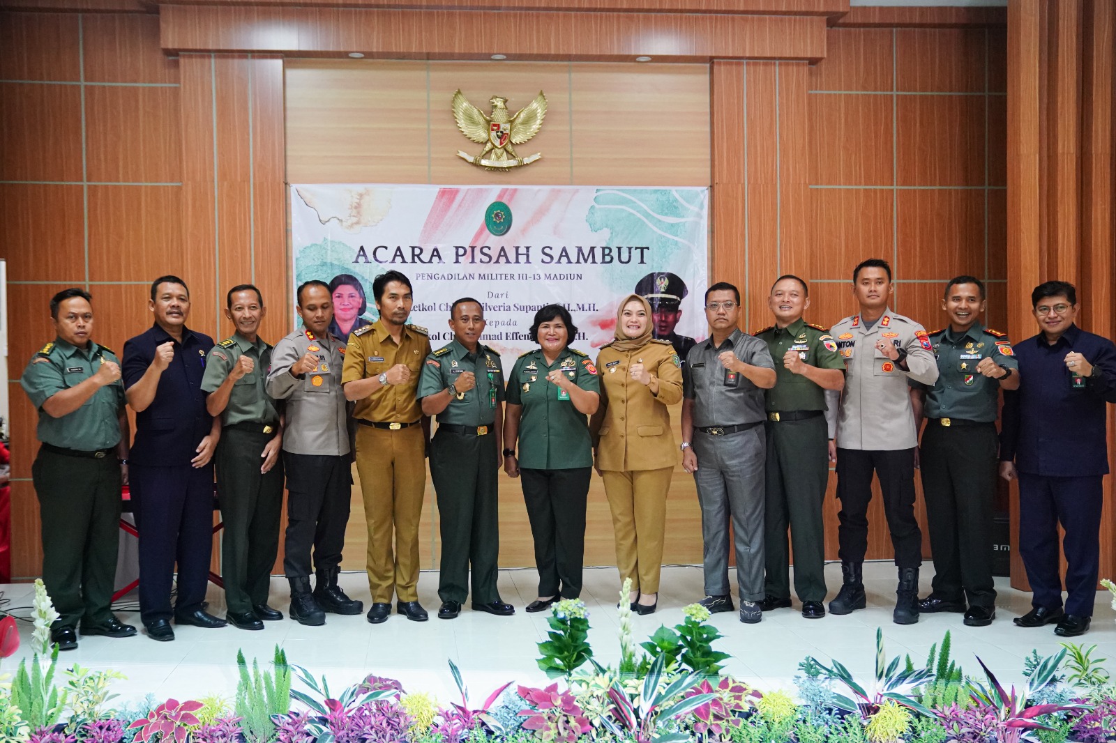 Kepala Pengadilan Militer Berganti, Letkol Chk Achmad Effendi Gantikan Letkol Chk (K) Silveria Supanti