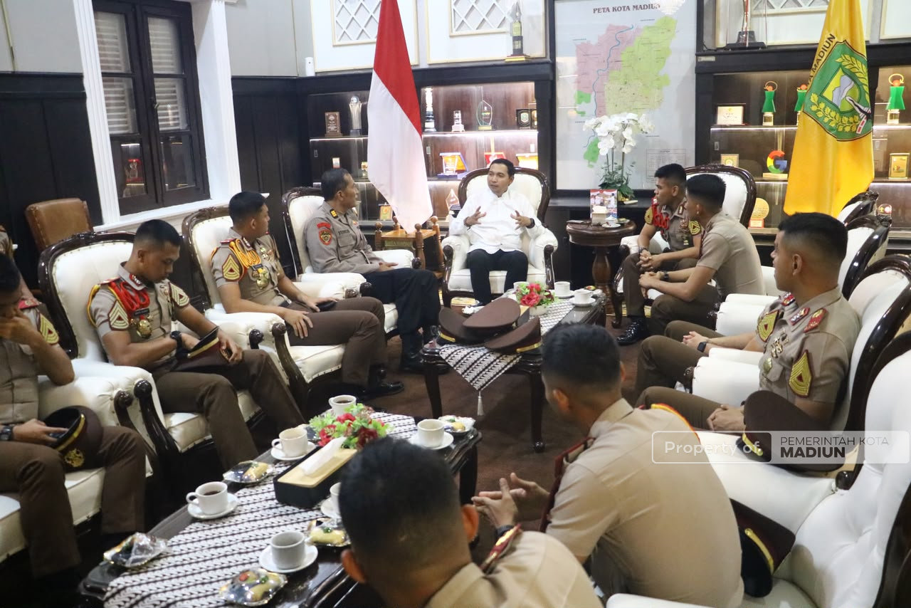 Plt Wali Kota Madiun Terima Taruna Akpol, Bawa Cerita Positif dari Kota Pendekar