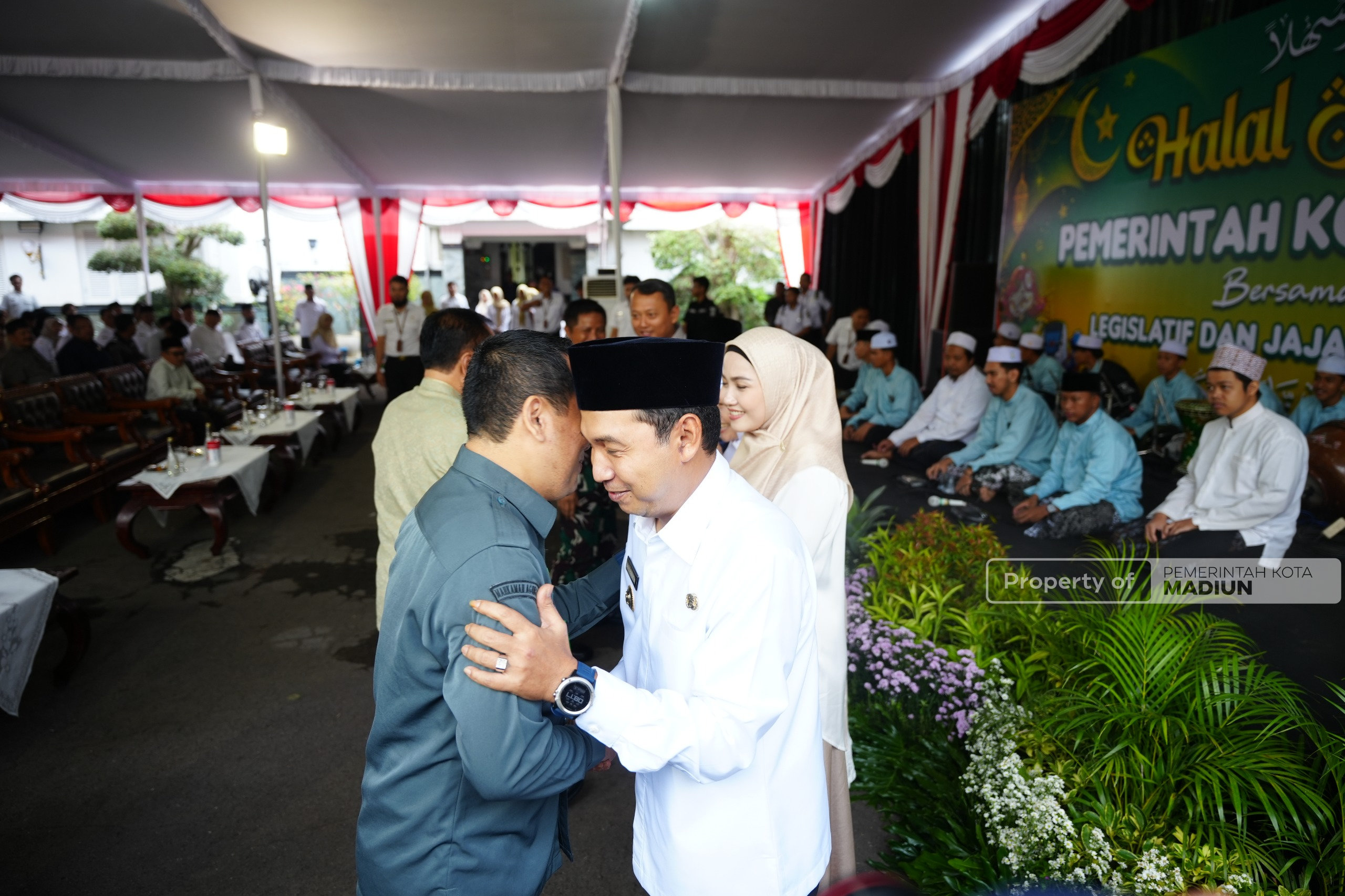 Halal Bihalal Pemkot Madiun, Plt Wali Kota Tekankan Peningkatan Pelayanan dan Sinergitas Bersama Forkopimda