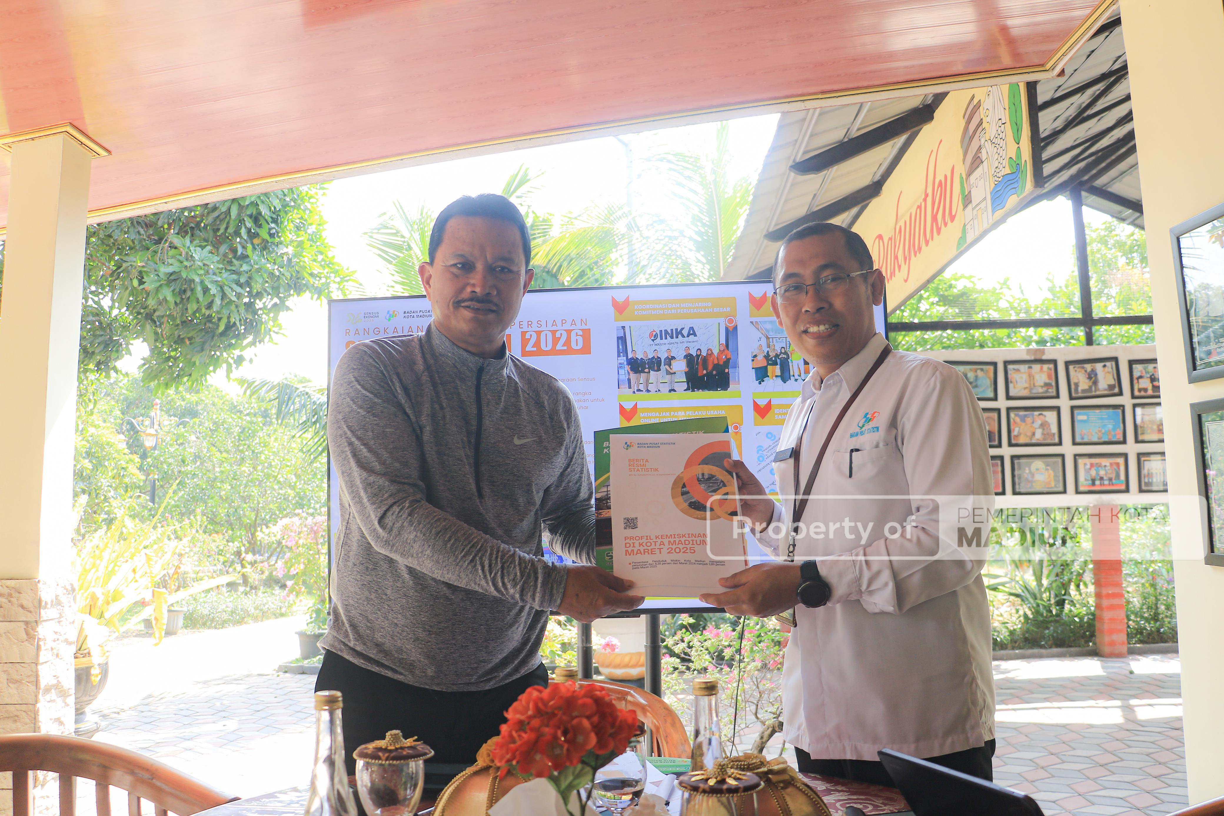 Pemkot Madiun Gelar Raker Bersama BPS, Tekankan Penguatan Ekonomi untuk Atasi Kemiskinan