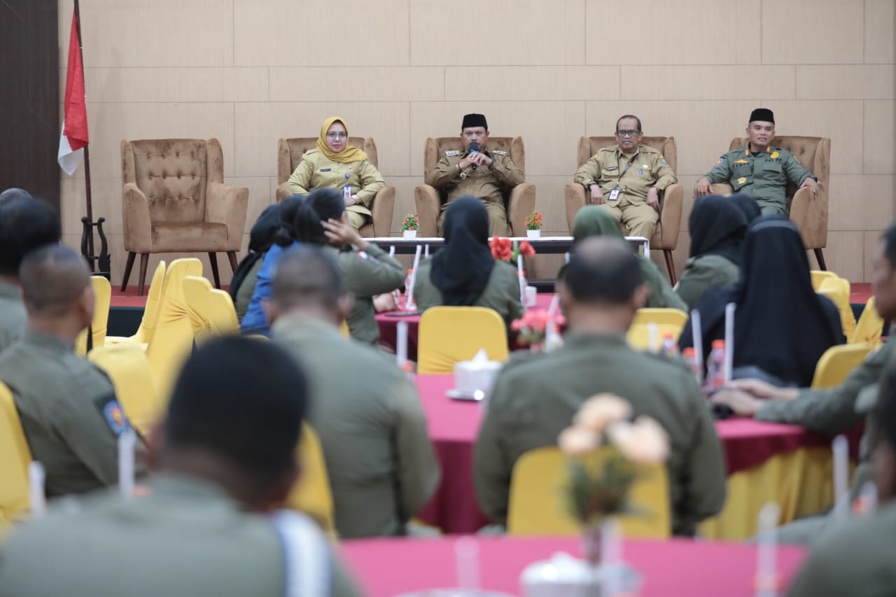 Wujudkan Lebaran yang Aman dan Nyaman, Wali Kota Beri Pembinaan Petugas Satpol PP Kota