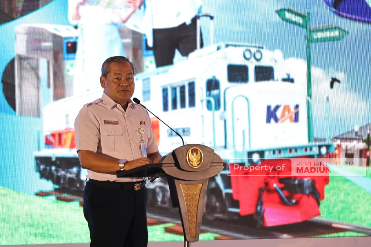 Sinergi Majukan Pariwisata, Wali Kota Madiun Hadiri Peluncuran Railtour Jawa Timur